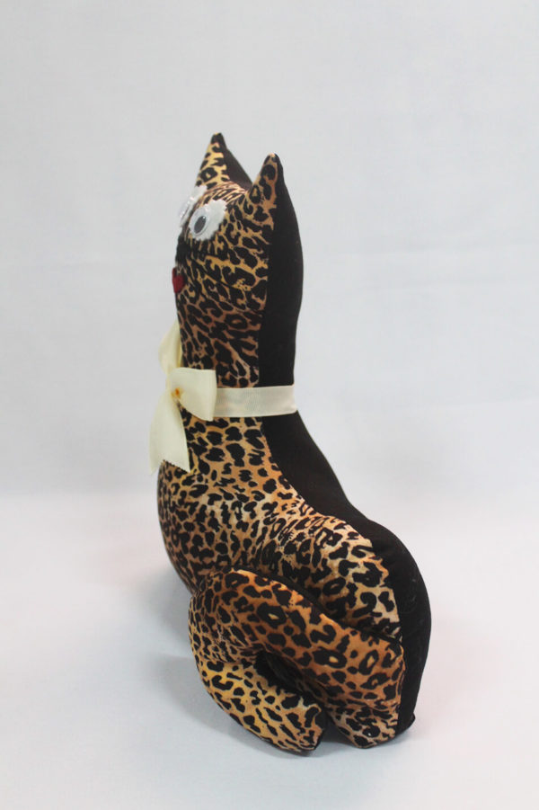 Gato de tela coleccion leopardo