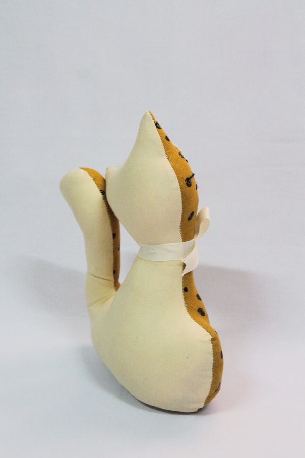 Gato de tela - Colección Mostaza